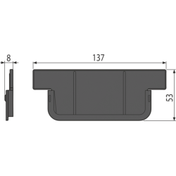 Pièce de fermeture drainage Low AVZ-P017